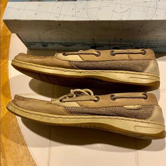 Women’s Sperry Top-Sider Angelfish Linen Oat 8.5-M - Picture 2 of 5